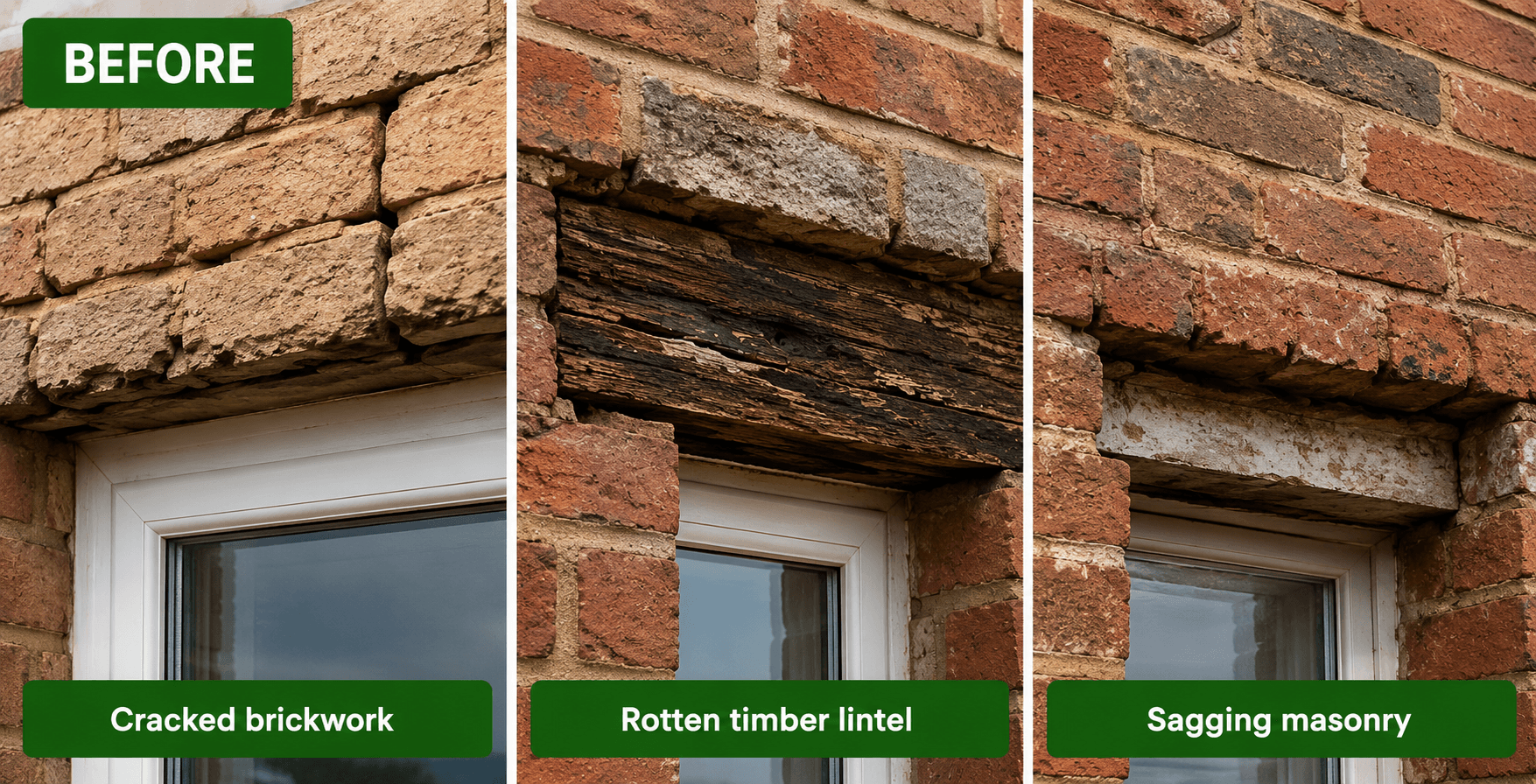 Window Lintel Repairs Blackburn